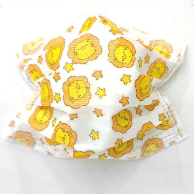 China Non-Woven Fabric Children Say Cover Protection Breathable Comfort Dust Prevention Half Mask Non-Medical Lip Respirators Manufacturer for sale