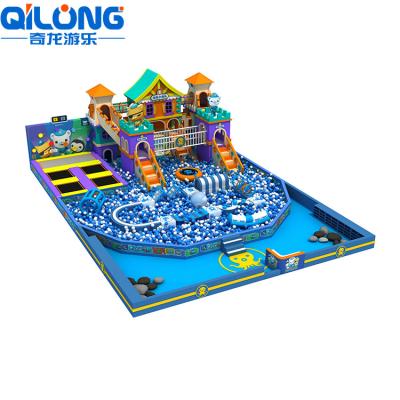 China Soft play equipment=Galvanized small steel pipe+PVC+Plastic+LLDPE etc indoor soft play equipment, kids KFC amusement playground, baby guard room for home for sale