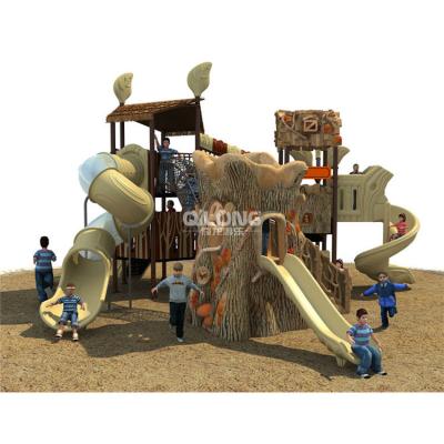 China Bring happiness and energize to imagine new style children playground wooden outdoor ware playground outdoor equipment for sale