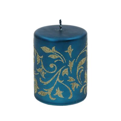 China Christmas Party Flameless Wholesale Small Paraffin Luxury Candle for sale