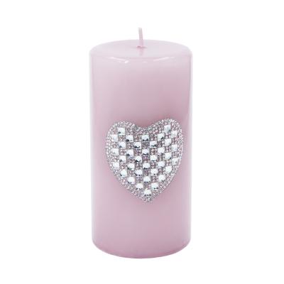 China WAX Fashion Pillar Paraffin Wax Candle Wedding Decoration for sale