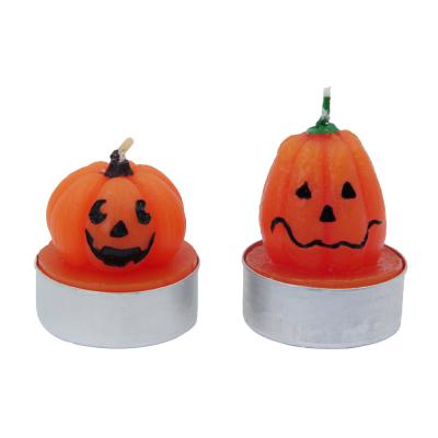 China Handmade Hot Selling Halloween Pumpkin Set Candle Packaging Boxes for sale