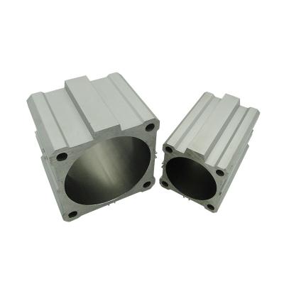 China Type A QGY Compact Aluminum Alloy Cylinder Barrel Thin Tube Square for sale