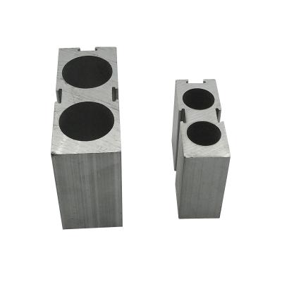 China Made in china Rotary Shaft Piston Two Shaft Double Rod Cylinder Piston Rod Guide Tube Aluminum Alloy Tube Square for sale