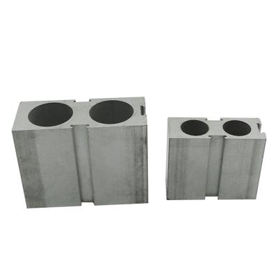 China Double Twin Rod Aluminum Honed Tube Square from Rod Pneumatic Cylinder Spare Parts for sale