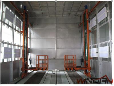 China 3×11KW Double-intake Centrifugal Fans Industrial Spray Booths For Exhaust Air for sale