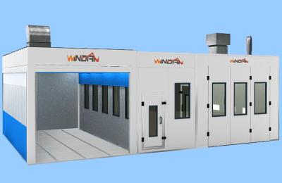 China Industrial Paint, Dry Large Spray Booth, Electric Auto Preparation Area for sale