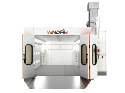 China Car Maintenance Diesel Burner Waterborn paint Drying Room, Water Spray Booth for sale