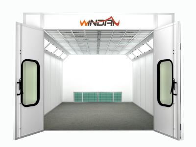 China Double Intake Centrifugal Fan Metal Basement Furniture Spray Booth, Painting Stations for sale