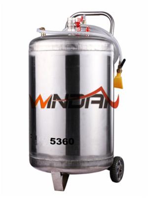 China Stainless Steel Tank Mobile Spray Foam Washing Machine with 60L Tank for sale