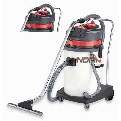 China Semitransparent Plastic Tank Wash Vacuum Cleaner , Dry & Wet Vacuum Cleaner with 2000W Motor for sale