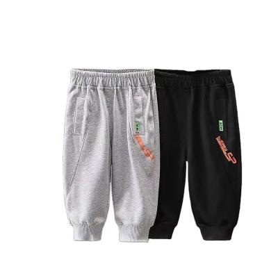 China Leisure children's pants 2021 autumn and winter new baby net red fashion in the boy's foot pants autumn pants for sale