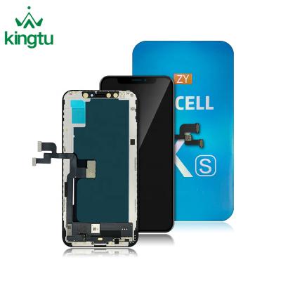 China KingTu TFT Mobile Phone Parts LCD Displays Display Screen With Digitizer Assembly Pantalla LCD Ekran For Iphone Xs for sale