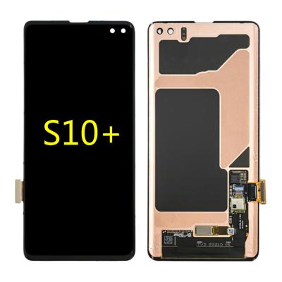 China Brand New DE Samsung Galaxy S10 Plus For Phone LCD Screen Replacment Amole Display Pantalla LCD Display for sale