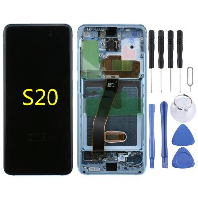 China Phone LCD Screen Replacment Galaxy S20 LCD Touch Screen Display For Samsung Galaxy S20 With 5g View gm985 for sale