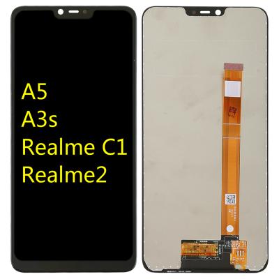 China Phone LCD Screen Replacment Mobile Phones LCD Touch Screen Display For Pantallas DE Para Oppo A5 A3S Realme C1 Realme2 for sale