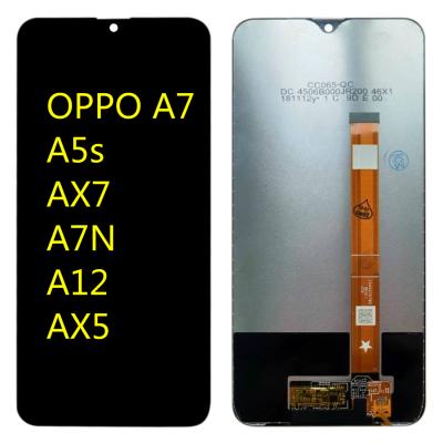 China Handset Phone LCD Screen Replacment LCD Display Touch Screen Display For Pantallas DE For OPPO A7 A5s AX7 A7N A12 AX5 for sale