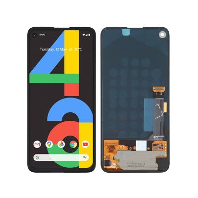 China Accessories Original AMOLED Pixel LCD Touch Screen Display 4a G025J Ekran Frame Replacement DE Pantalla For Google For Google Piexl 4a for sale