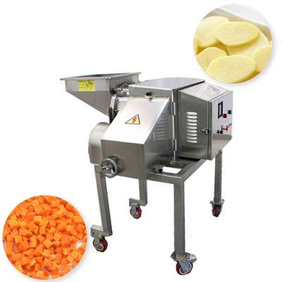 China Efficient Vegetable Carrot Potatoes Cutting Machine Cheap Rice Fruit Apple Cutting Machine for sale