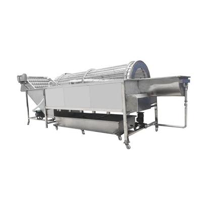 China Vegetable Snack Factory Food Washer /salad Washing Machine Production Line for sale