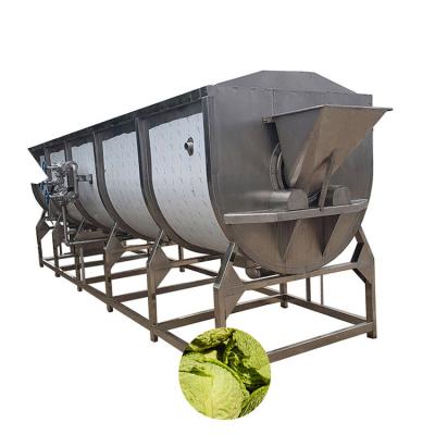 China Hotels Fruit And Vegetable Coconut Machine Screw Blanching Machine Coconut Processing Production Line for sale