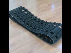 Jointless Wide Rubber Excavator Tracks Continuous Interchangeable