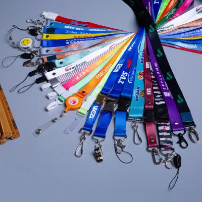 China Health Care Institutes Factory Make Quality Lanyards With Custom Logo Neck Straps ID Card Phone Polyester Lanyard for sale