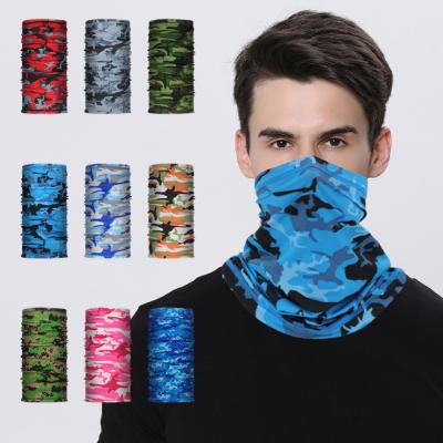 China Multi-Function Magic Dustproof Head Cuff Head Bandana Cover Face Activitie Polyester Polyester Bandana Outdoor Neck Scarf for sale