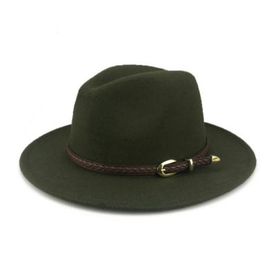 China Victorian Style Fashion Women Fedora Felt Hat 100% Wool Felt Wide Picture Brim Vintage Top Hat for sale