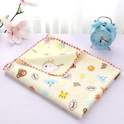 China Printed Newborn Baby Portable Changing Bed Underpads Diaper Protector Waterproof Baby Pads for sale