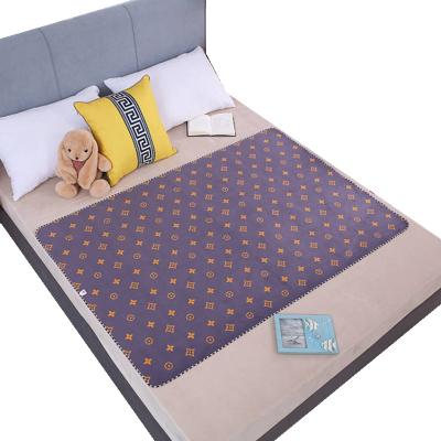 China Underpad Adult Reusable Comfortable Breathable Comfortable Hospital Incontinence Printed Washable Bed Pad for sale