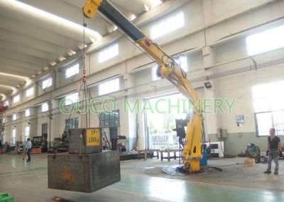 China High Flexibility Offshore Pedestal Crane Hydraulic Folding Boom Good Performance for sale