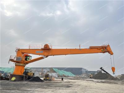 China TUG Marine Telescopic Crane With Standard Marine Painting Rules for sale