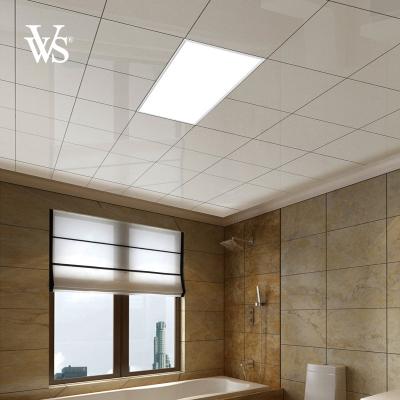 China Modern high light efficiency bathroom light pollution free working indoor led panel lamp suface ceiling flat lamp indoor led panel lamp for sale