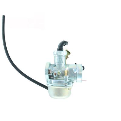 China Zinc Motorcycle Engine Carburetor KF PZ25 25MM Carburetor Cable Choke For 125 140c for sale