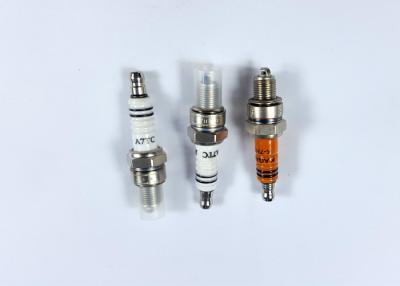 China Motorcycle / Tricycle Engine Spark Plugs A7TC Black / Whtie / Orange Colors Available for sale