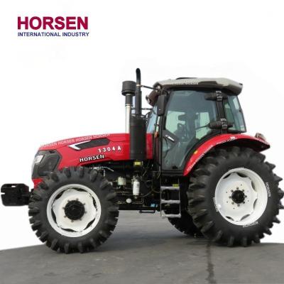 China HORSEN Farms China Diesel Fuel 130 Hp 1304 Farm Tractor Trailer With High Transmission Efficiency for sale