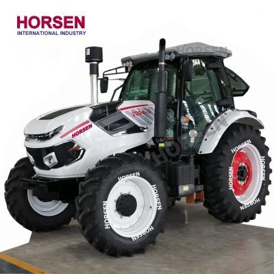 China Best Selling Horsen Farms China Manufactures Heavy 4x4 Large Tractor Front End Loader 4WD 180 HP 200 HP Farm Tractors For Agriculture for sale