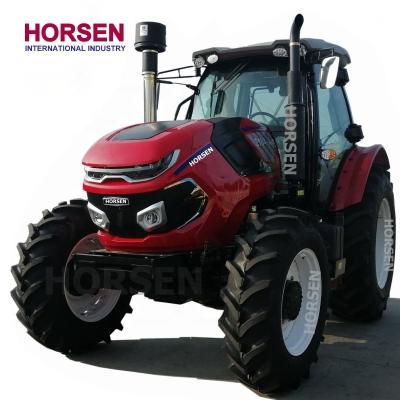 China Farms China Horsen Made 200 Hp 210 Hp Farm 220 Hp Big Wheel 4x4 Advanced Synchronizer Shift Farm Tractor For Agriculture for sale