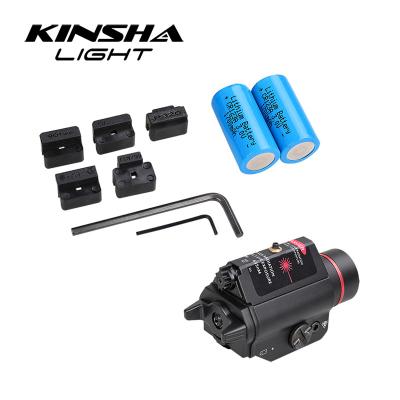 China Tactical Red Laser Flashlight Weapon Gun Light with Sight Red Flashlight Laser Combo Gun Light 1000 Lumens Launch Light for sale