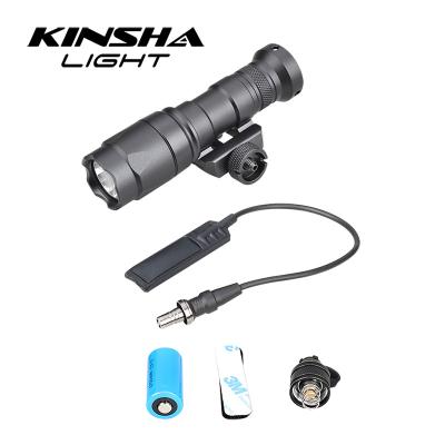 China Self Defense Tactical Flashlight Unitary Mode Scout Outdoor Hunting Flashlight Tactical LED Lanterna M300B Weapon Light LED for sale