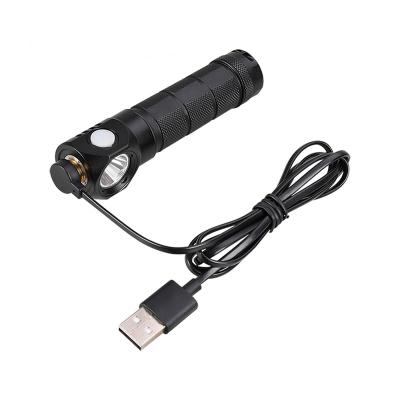 China Outdoor Lighting 2 In 1 1000lm USB 8 Modes Magnetic Flashlight Rechargeable Led Headlight for sale