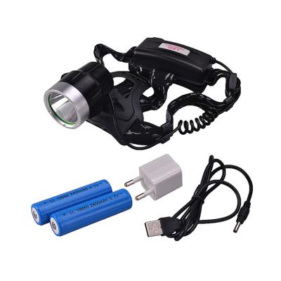 China USB Rechargeable Aluminum Camping Handbag Torch Light 1000 Lumen Led Head Torch for sale