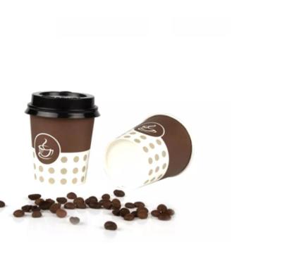 China Drinks and Snacks Paper Cup Disposable Single Wall Paper Cups for Beverage for sale