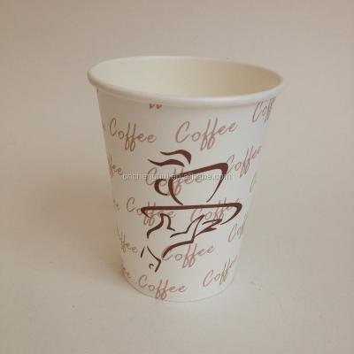 China New year's best price 6.5oz design disposable povide and white paper cup good quality for hot drink made in china for sale