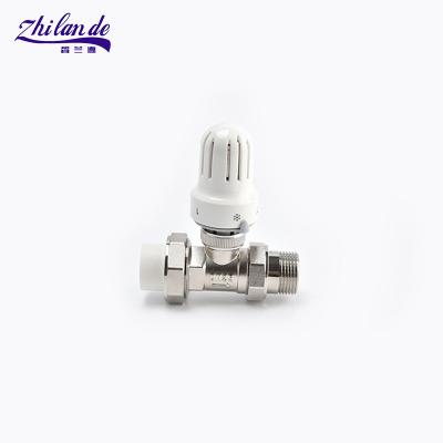 China Modern Constant Temperature Valve Electric Brass Thermostatic Radiator Mixer Valve for sale