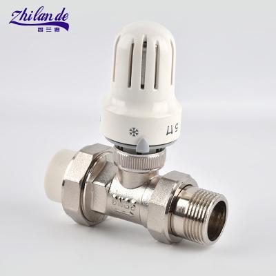 China Modern automatic thermostatic radiator mixing valve for hot water for sale