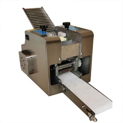 China Variable Size Dumpling Dough Press Machine Dough Roller Pasta Machine Dumpling Maker for sale