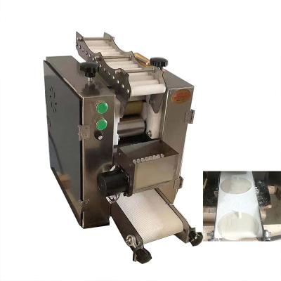 China 110V Hotels Shrimp Dumpling Wrapping Machine Japan Dumpling Wrapper Gyoza Machine Can Customized Size for sale