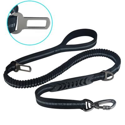 China Large Dogs High Quality Nylon Fabric Large Dogs Multiple Function Leash That Is Also A Safty Safety Belt for sale